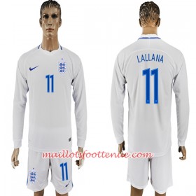 Maillot/Tenue Angleterre Lallana 11 Domicile Coupe du monde 2018 Manche Longue